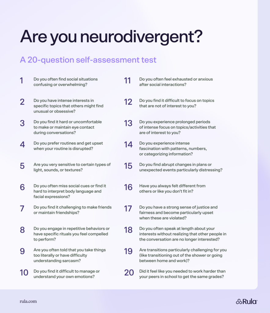 Neurodivergent Test: 20-Question Self-Assessment Tool neurodivergent-test-20-question-self-assessment-tool